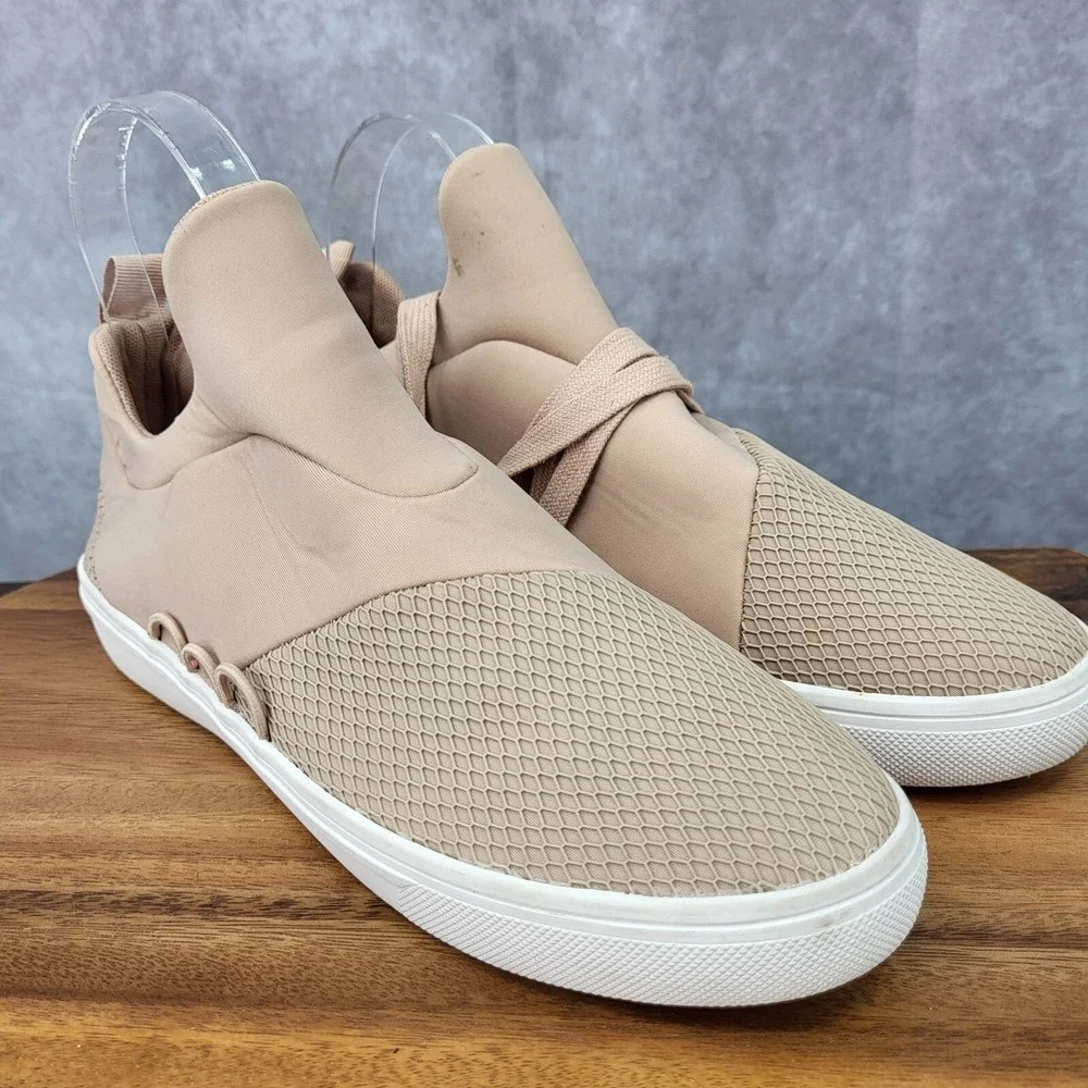 Steve Madden Lancer Sneakers Womens 9 Blush Pink Slip On Casual Shoes * - Picture 2 of 13
